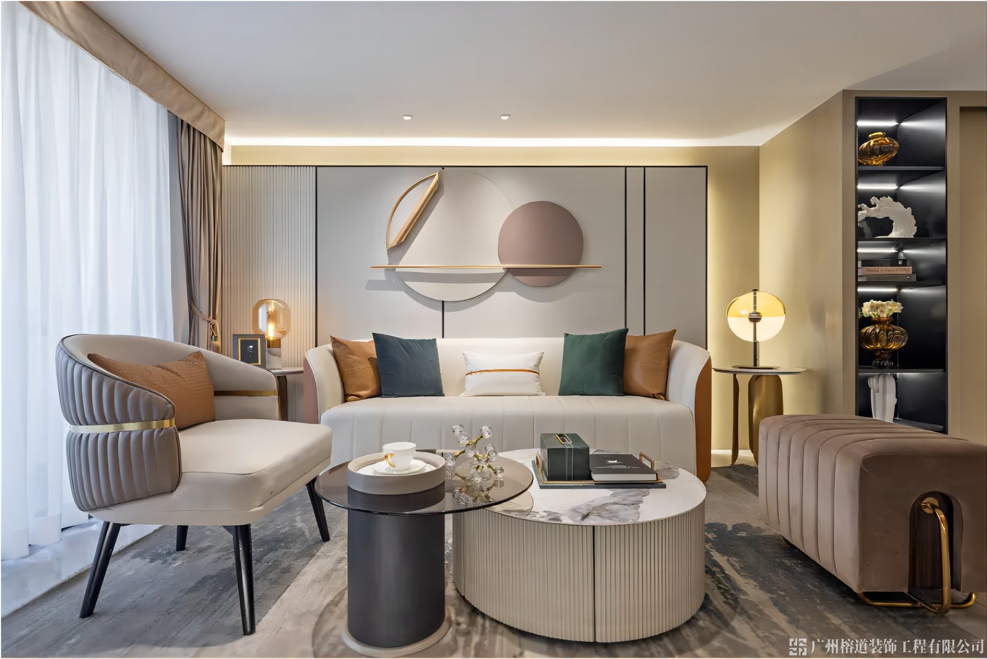 中山緻德興甯彙複式樣闆間設計