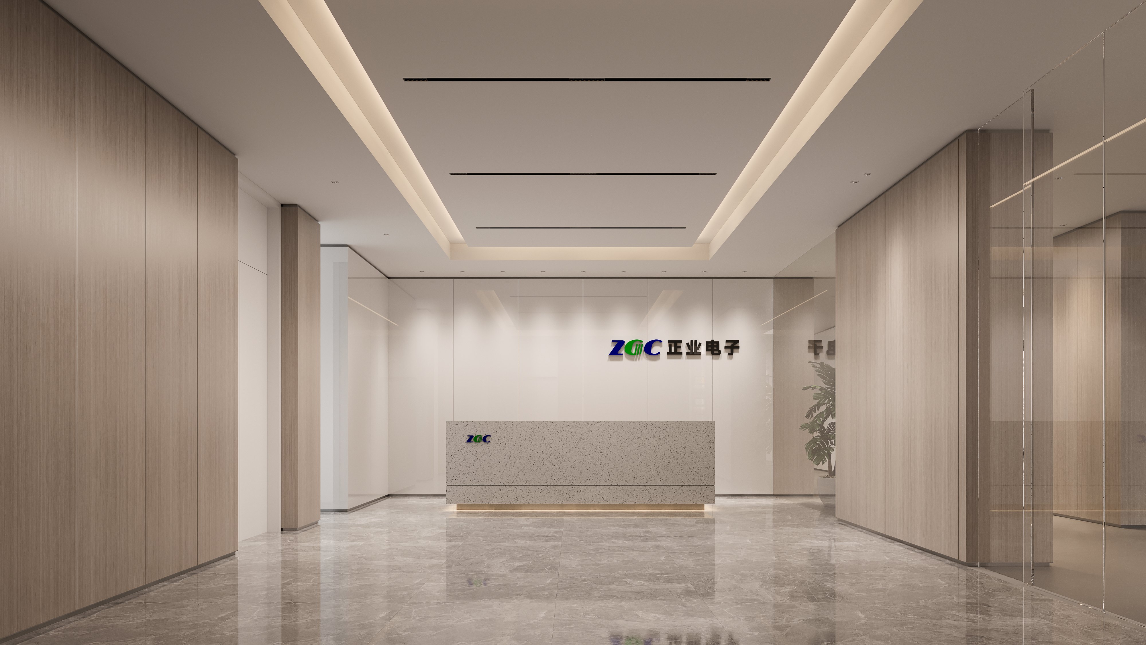 廣州正業電子科技辦公室設計